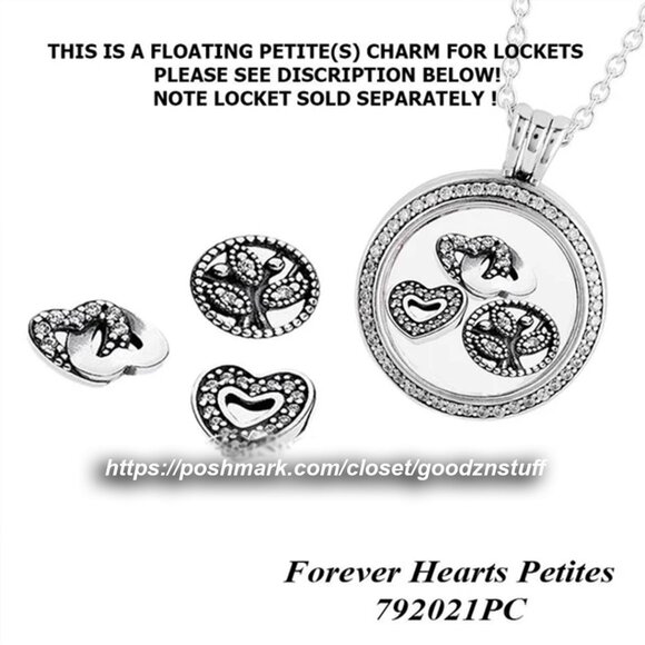 PANDORA Love & Family 3 Set Petites Charm 792022CZ - Picture 1 of 1